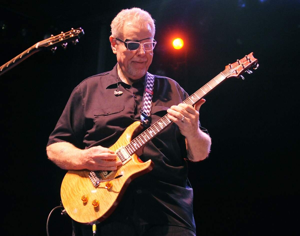 Rich Williams of Kansas performs at Chastain Park Amphitheater in 2013