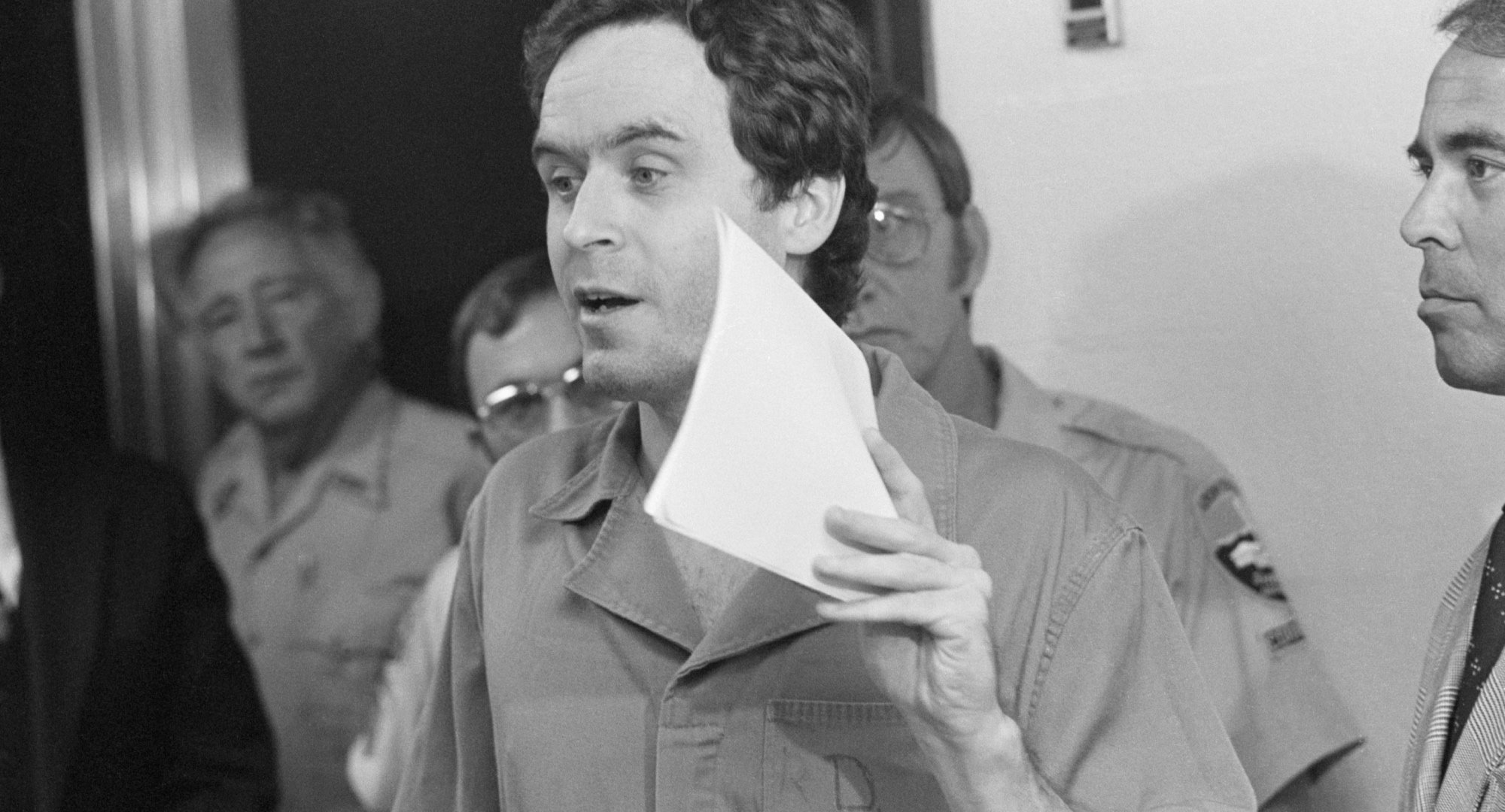Ted Bundy charged with killing FSU coeds image used in 'Violent Minds: Killers on Tape.'