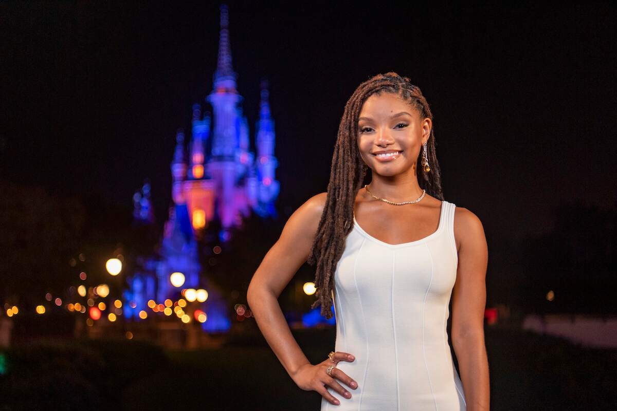 Halle Bailey at Disney