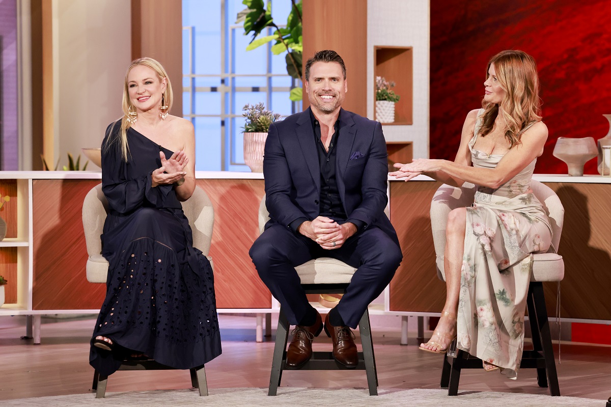 'The Young and the Restless' stars Sharon Case, Joshua Morrow, and Michelle Stafford on 'The Talk' discussing the soap opera's 50th anniversary.
