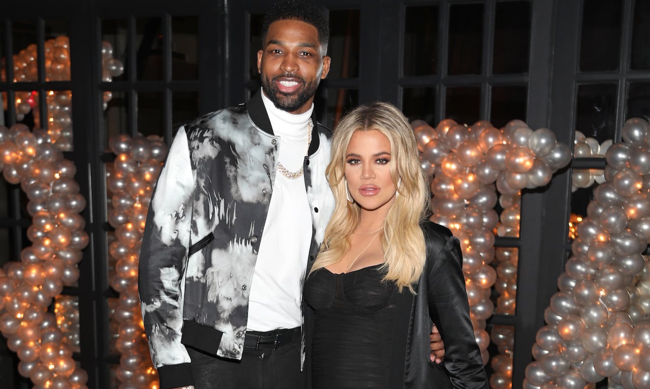 Tristan Thompson and Khloe Kardashian together at his birthday party; Kardashian and Thompson have sparked reconciliation rumors again