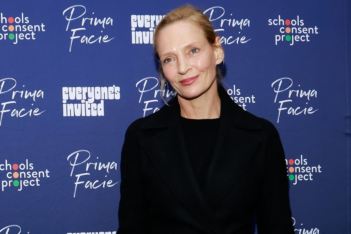 Uma Thurman at the 'Prima Facie' Broadway opening night.