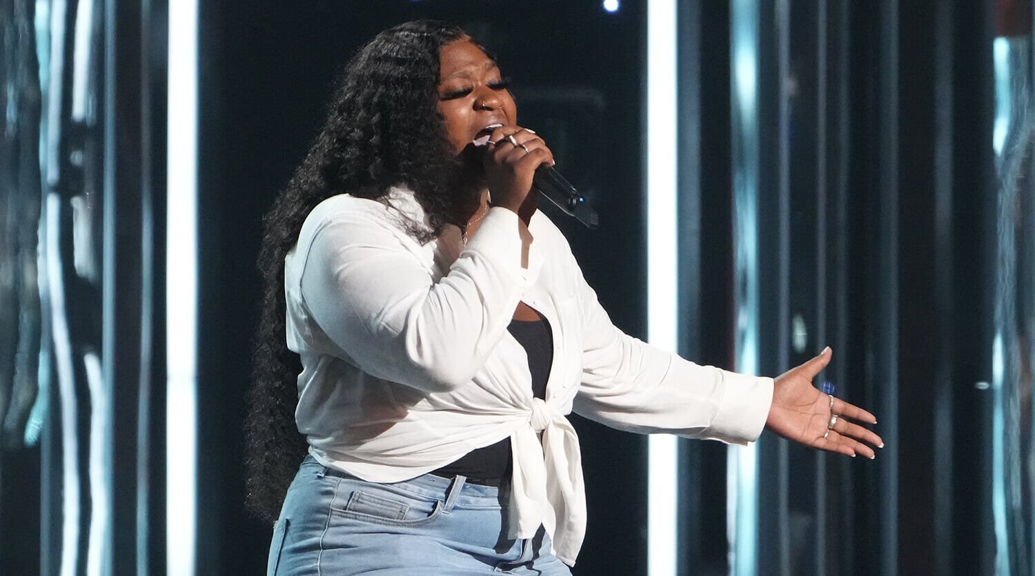 Kya Monee performs during American Idol Season 21 Episode 6