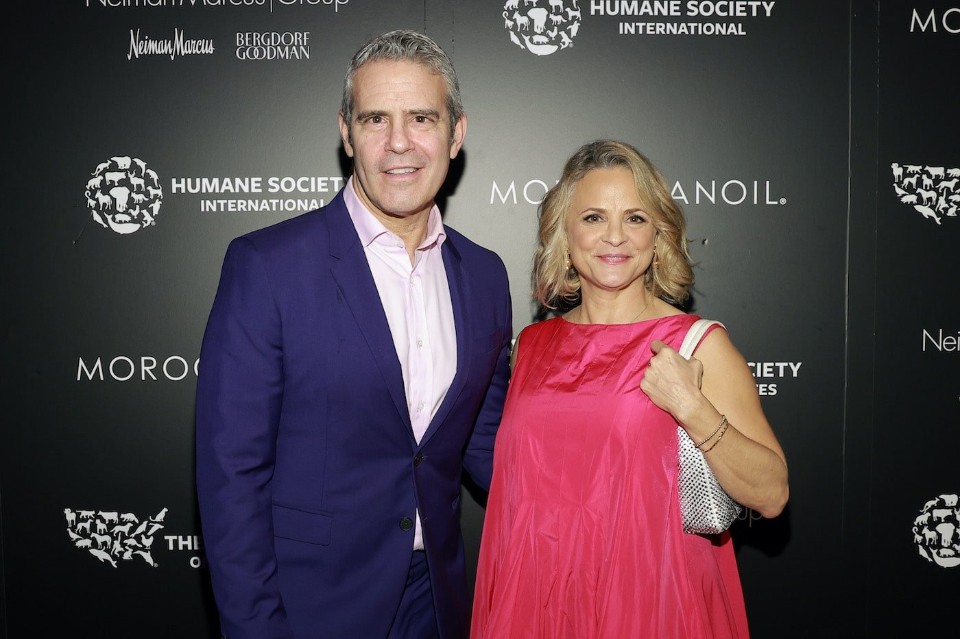 Andy Cohen and Amy Sedaris attend an event