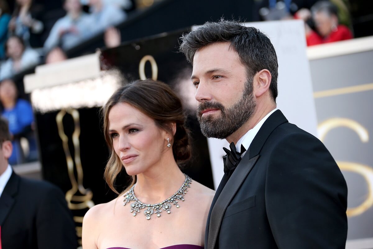 Ben Affleck and Jennifer Garner at the Academy Awards.