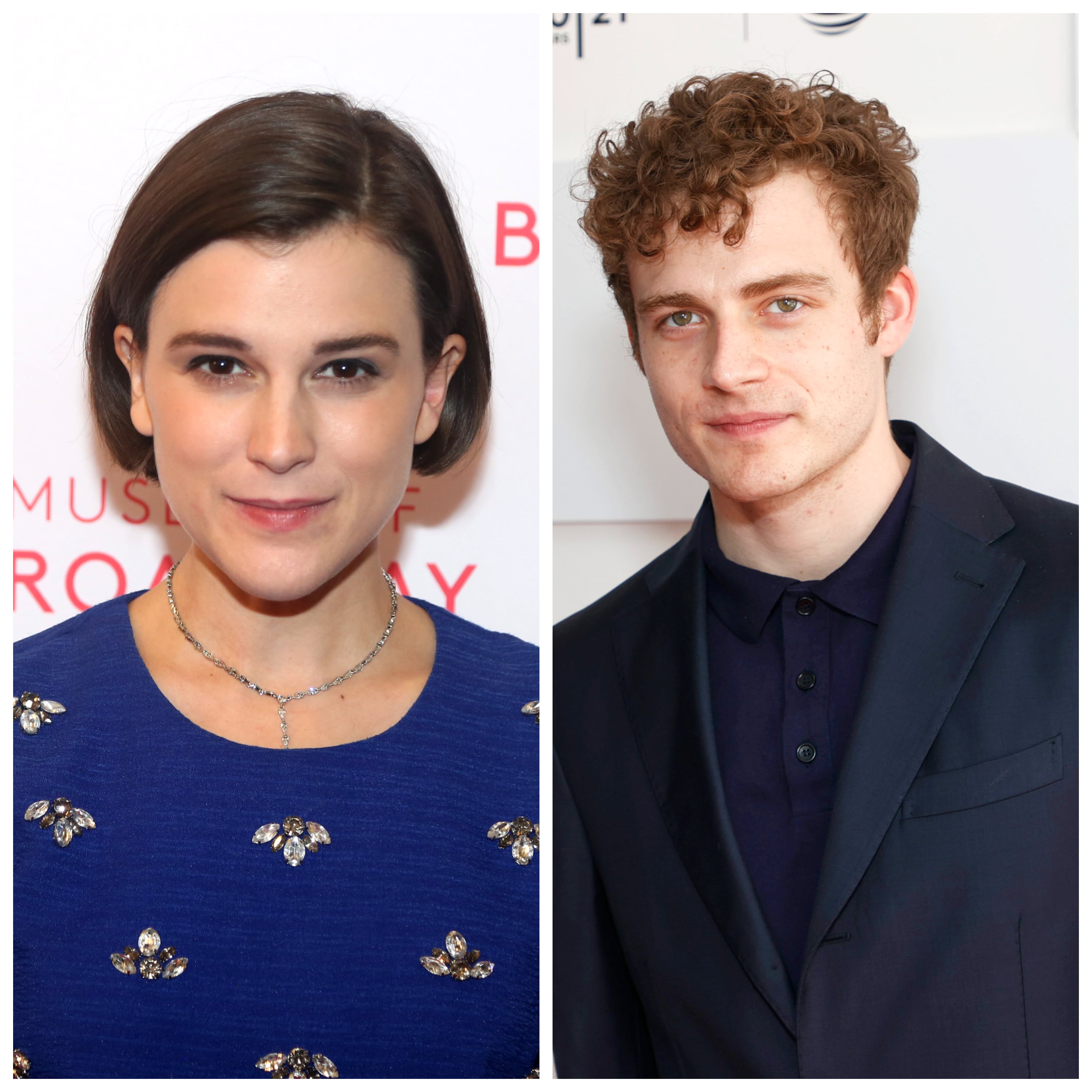 Alexandra Socha and Ben Rosenfield at red carpet events