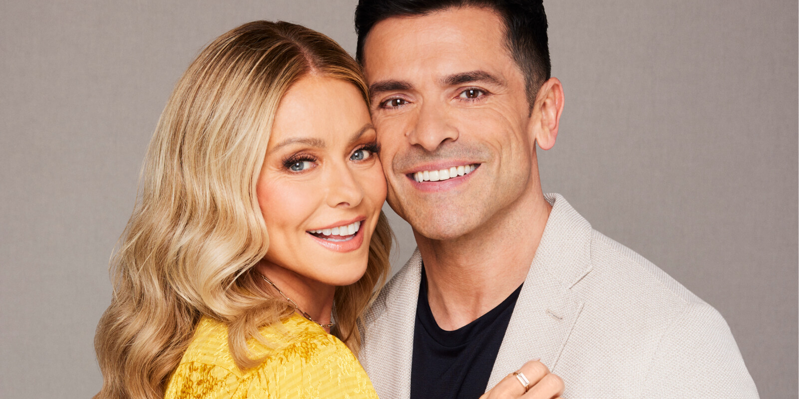 Kelly Ripa and Mark Consuelos are hosts of 'Live with Kelly and Mark' in syndication.