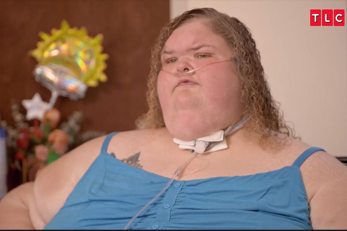 Tammy Slaton from '1000-Lb. Sisters' who recently shared a TikTok about getting pregnant.