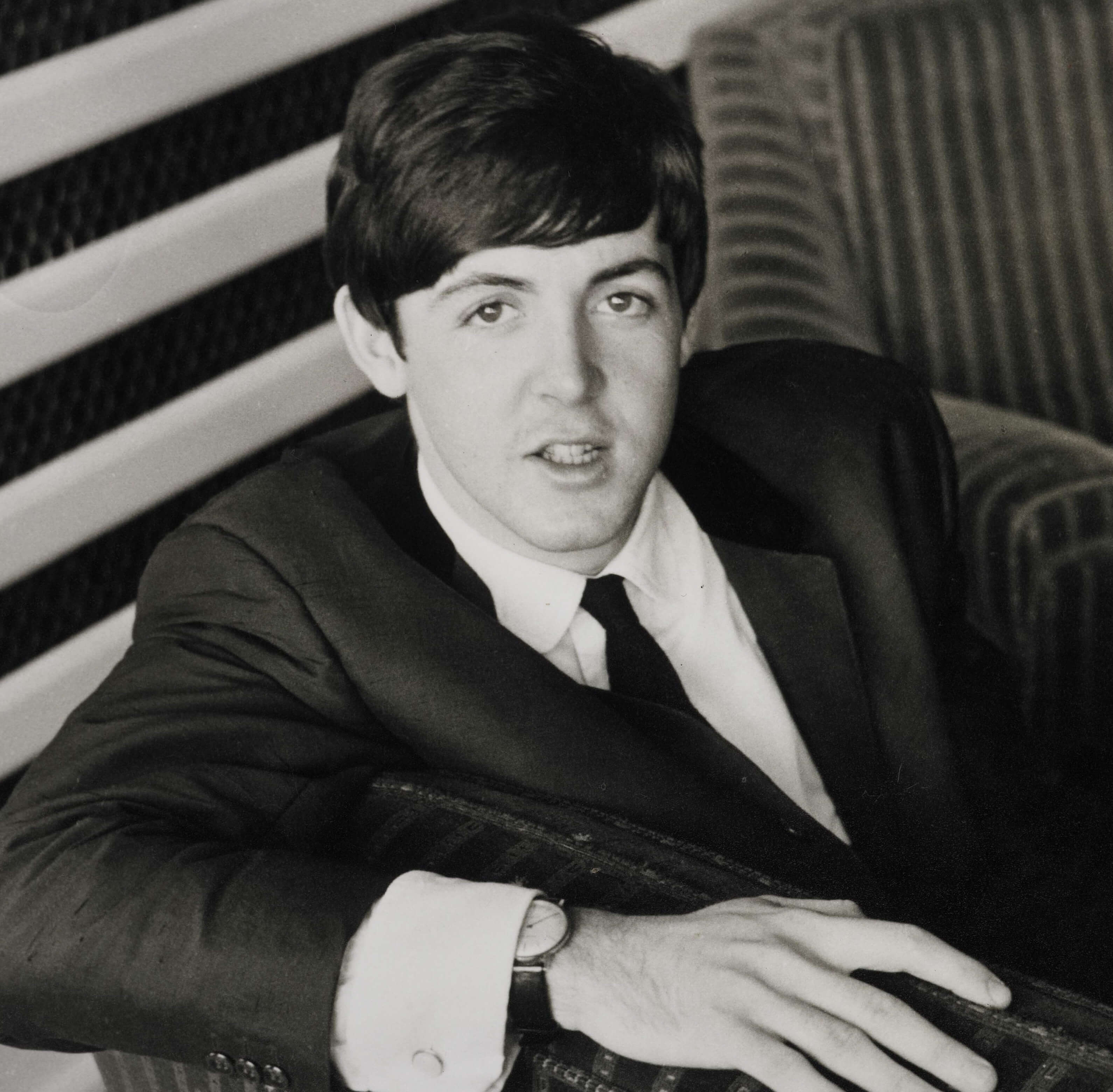 Paul McCartney in a suit