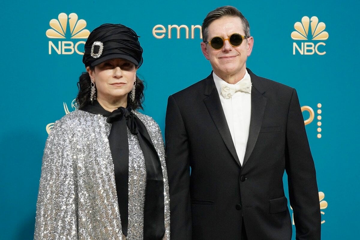Amy Sherman-Palladino and Dan Palladino appear at the Primetime Emmy Awards together. Amy Sherman-Palladino is the creator of 'The Marvelous Mrs. Maisel'