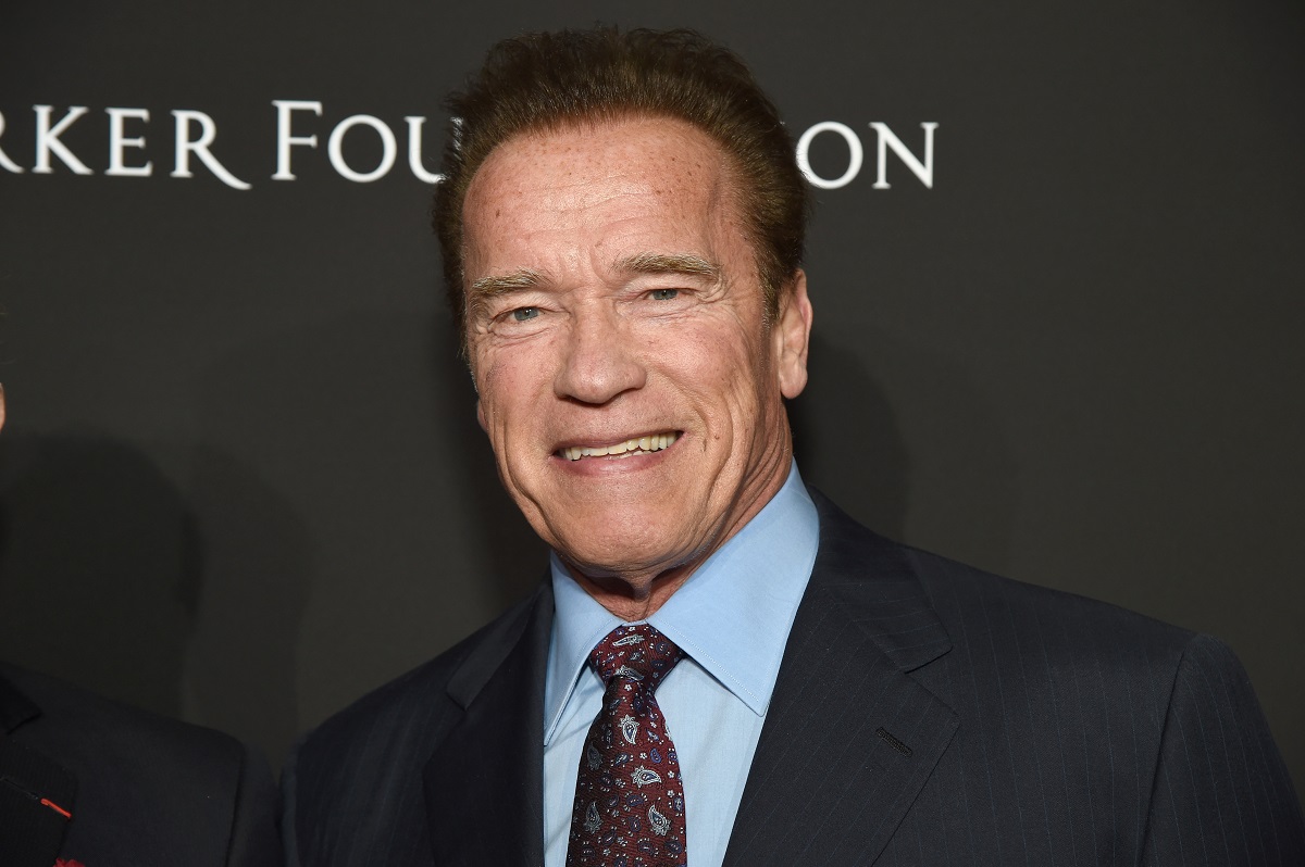 Arnold Schwarzenegger at the 7th Annual Sean Penn & Friends HAITI RISING Gala.