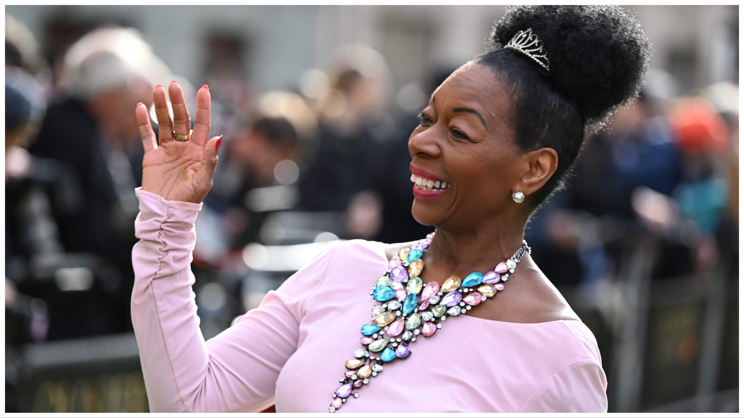 Baroness Floella Benjamin shared details of coronation rehearsals and a Buckingham Palace surprise in a tweet.