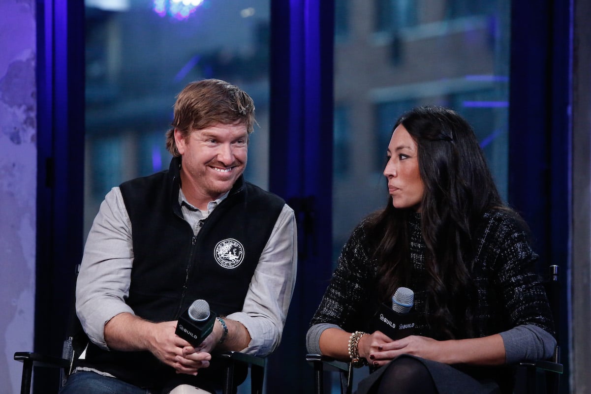 Chip and Joanna Gaines during a 2015 interview