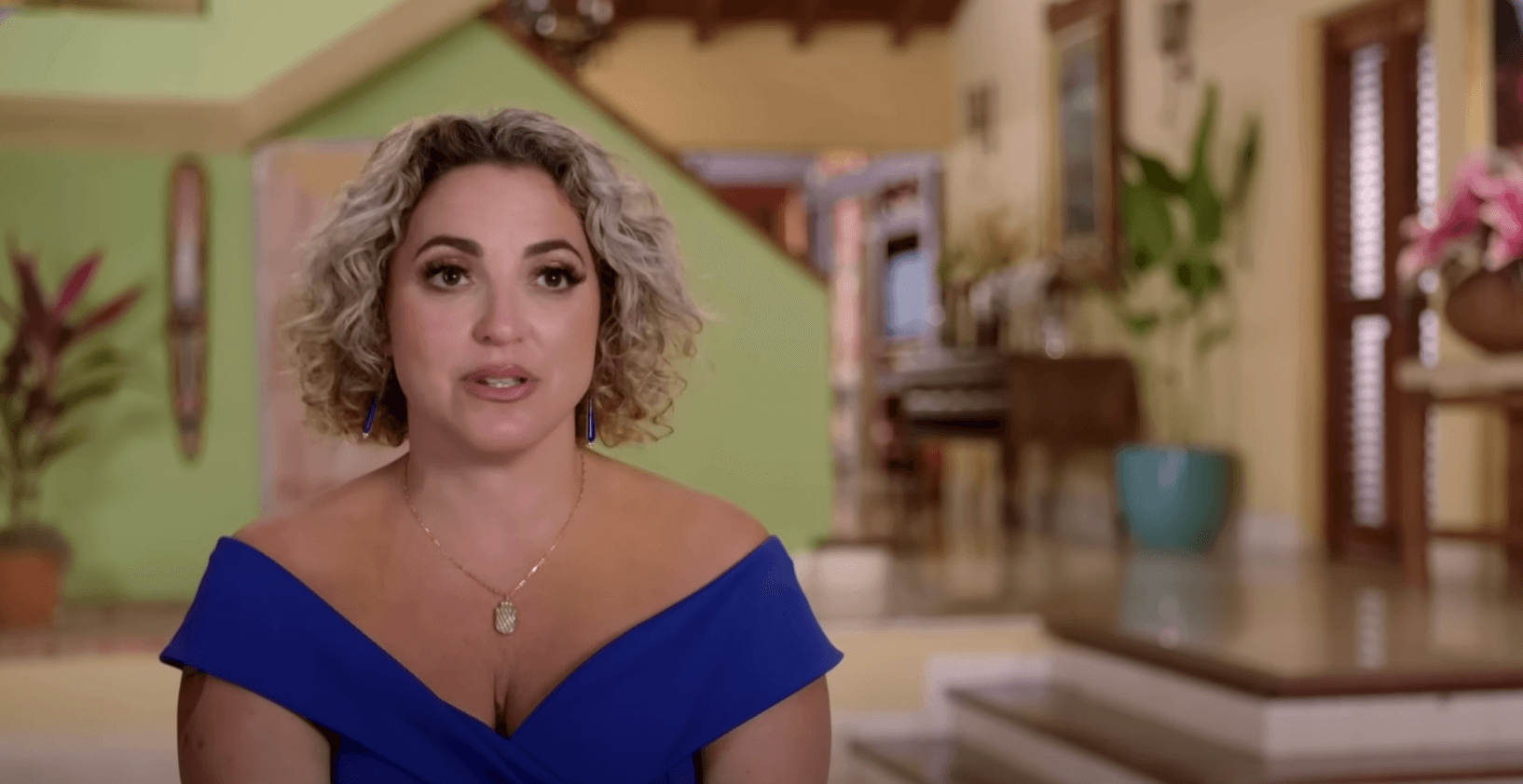 Daniele Gates talking to cameras in '90 Day Fiancé: The Other Way'