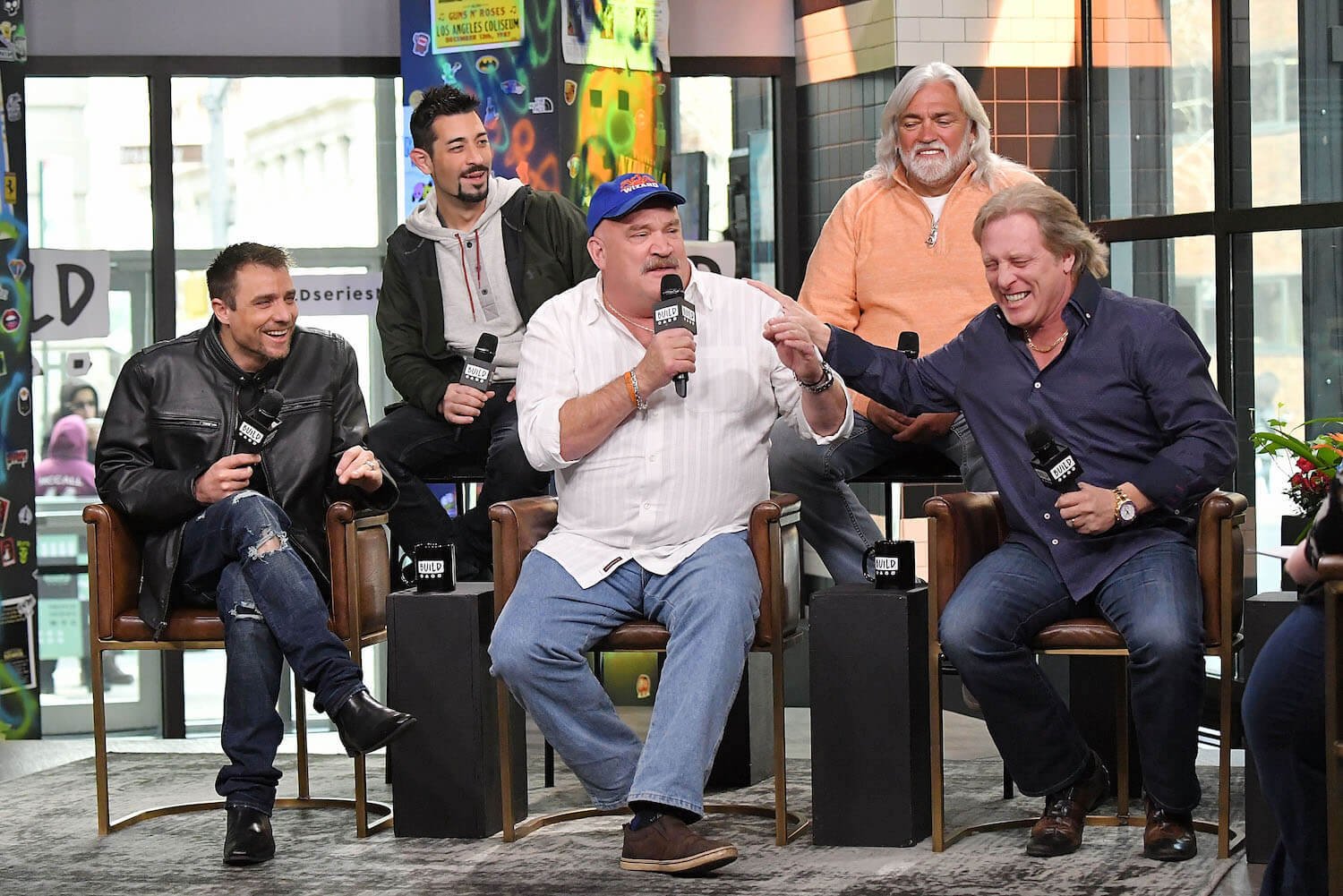 'Deadliest Catch' stars talking with each other in an interview
