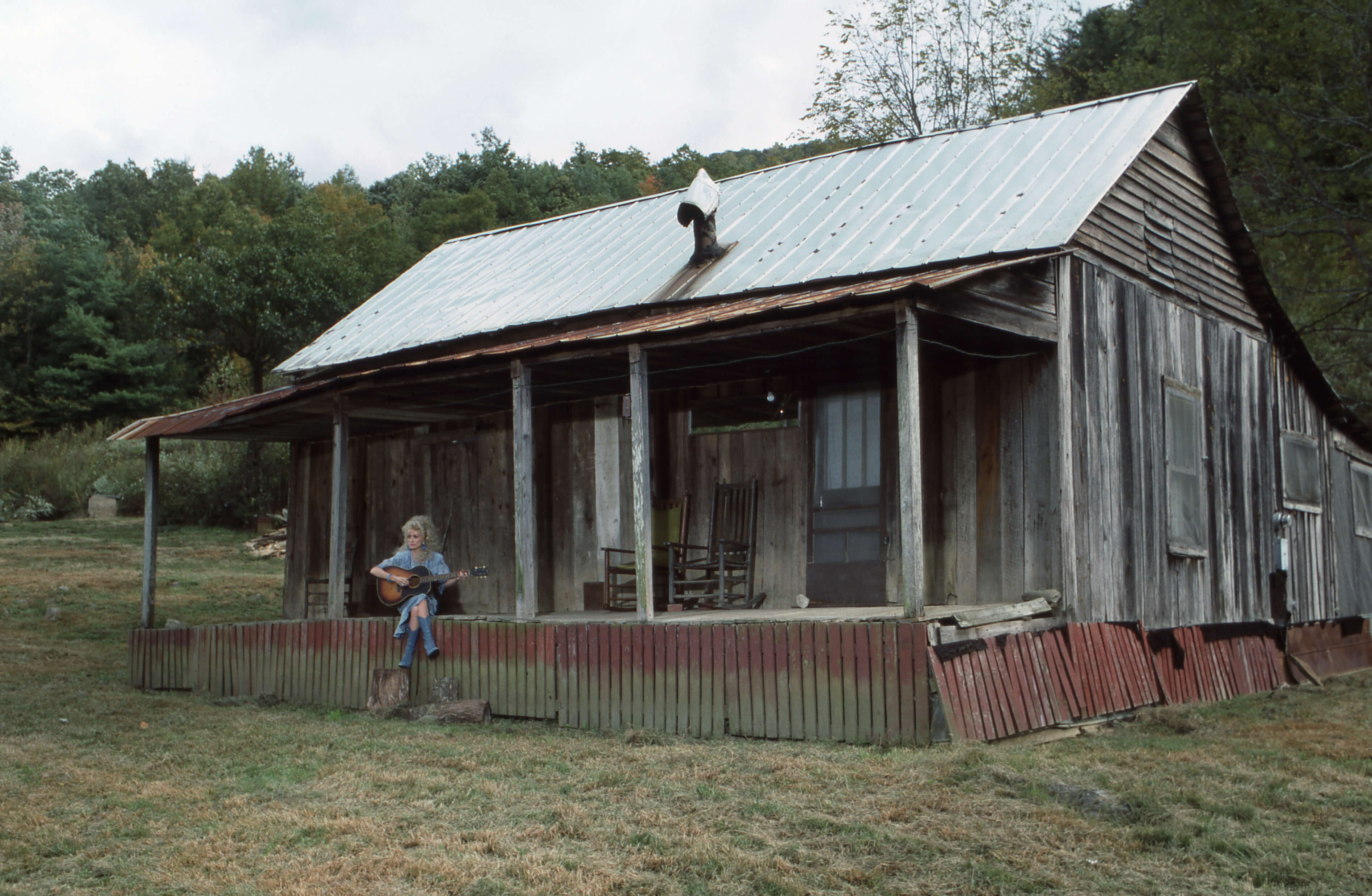 Dolly Parton in Dollywood.