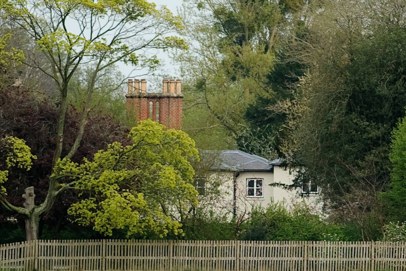 Royal family residence Frogmore Cottage, where Prince Harry will stay during King Charles III's coronation