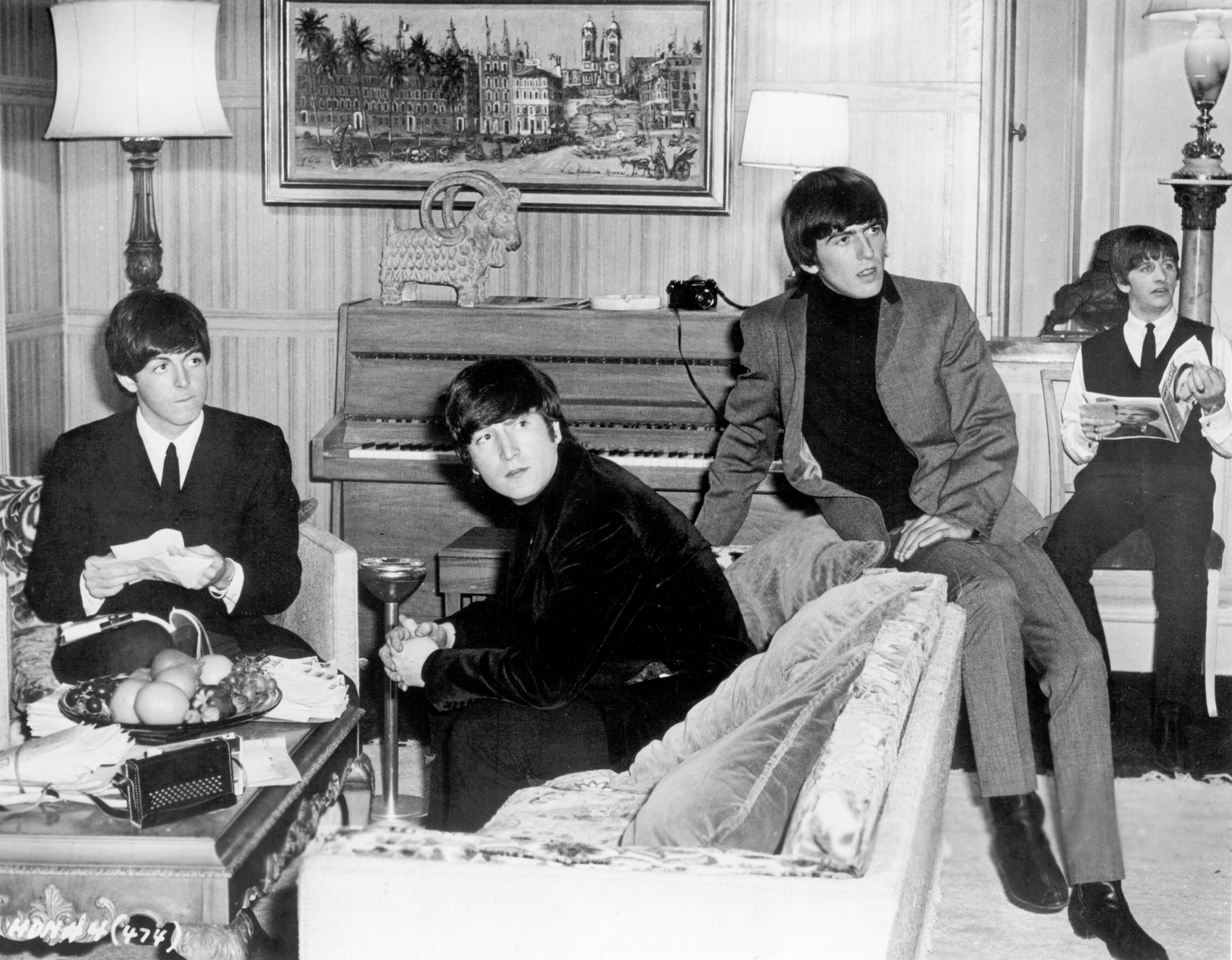 The Beatles star in their movie A Hard Day's Night