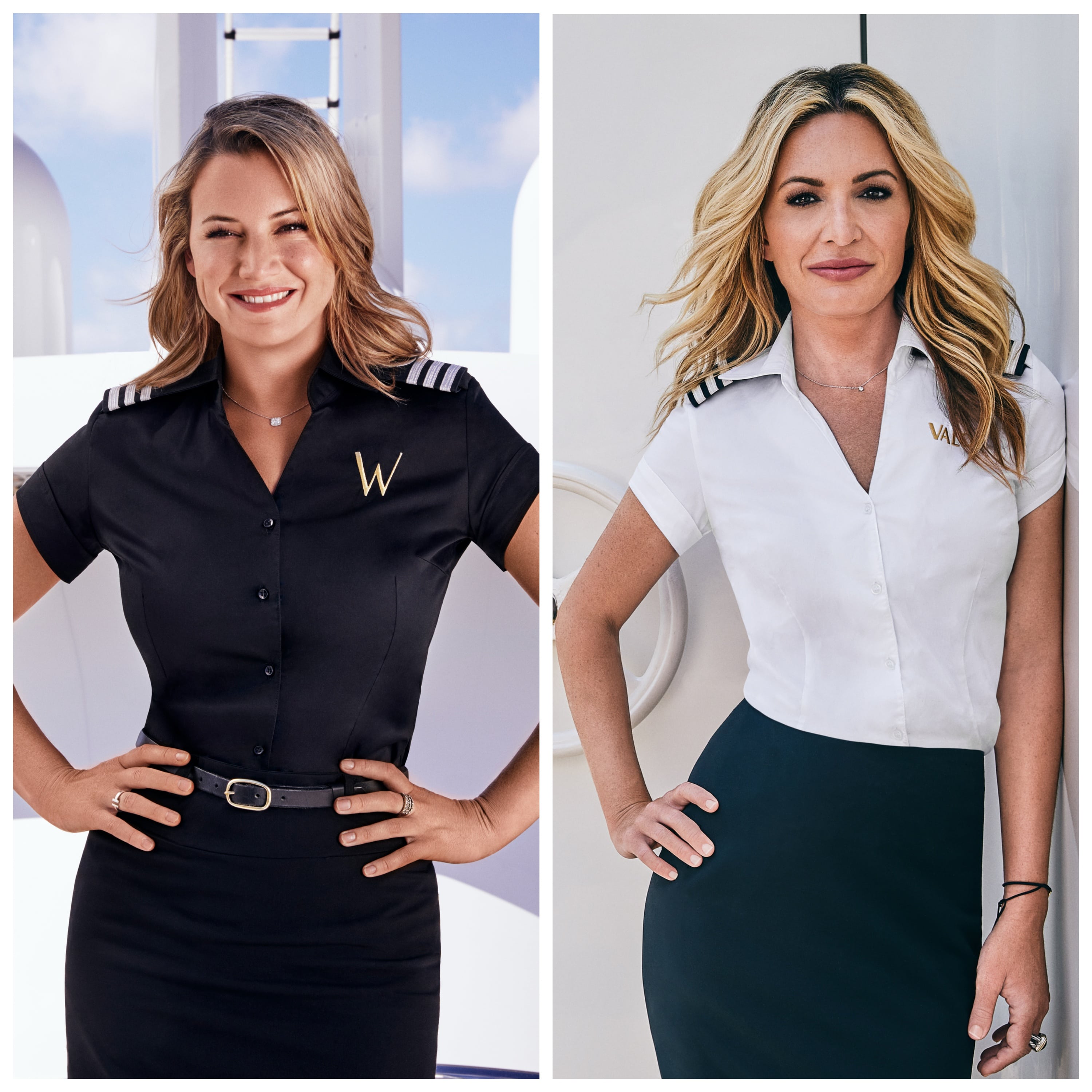 Hannah Ferrier and Kate Chastain 'Below Deck' cast photos