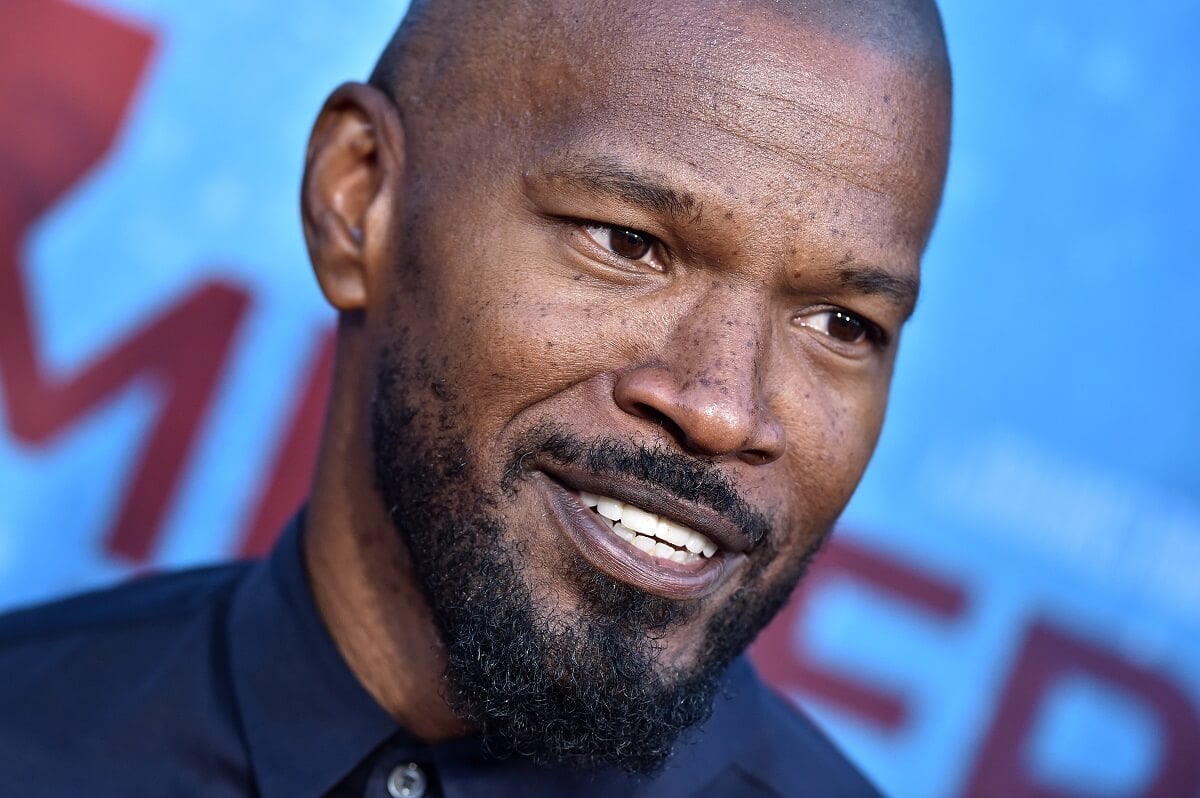 Jamie Foxx at the premiere of 47 Meters Down Uncaged.