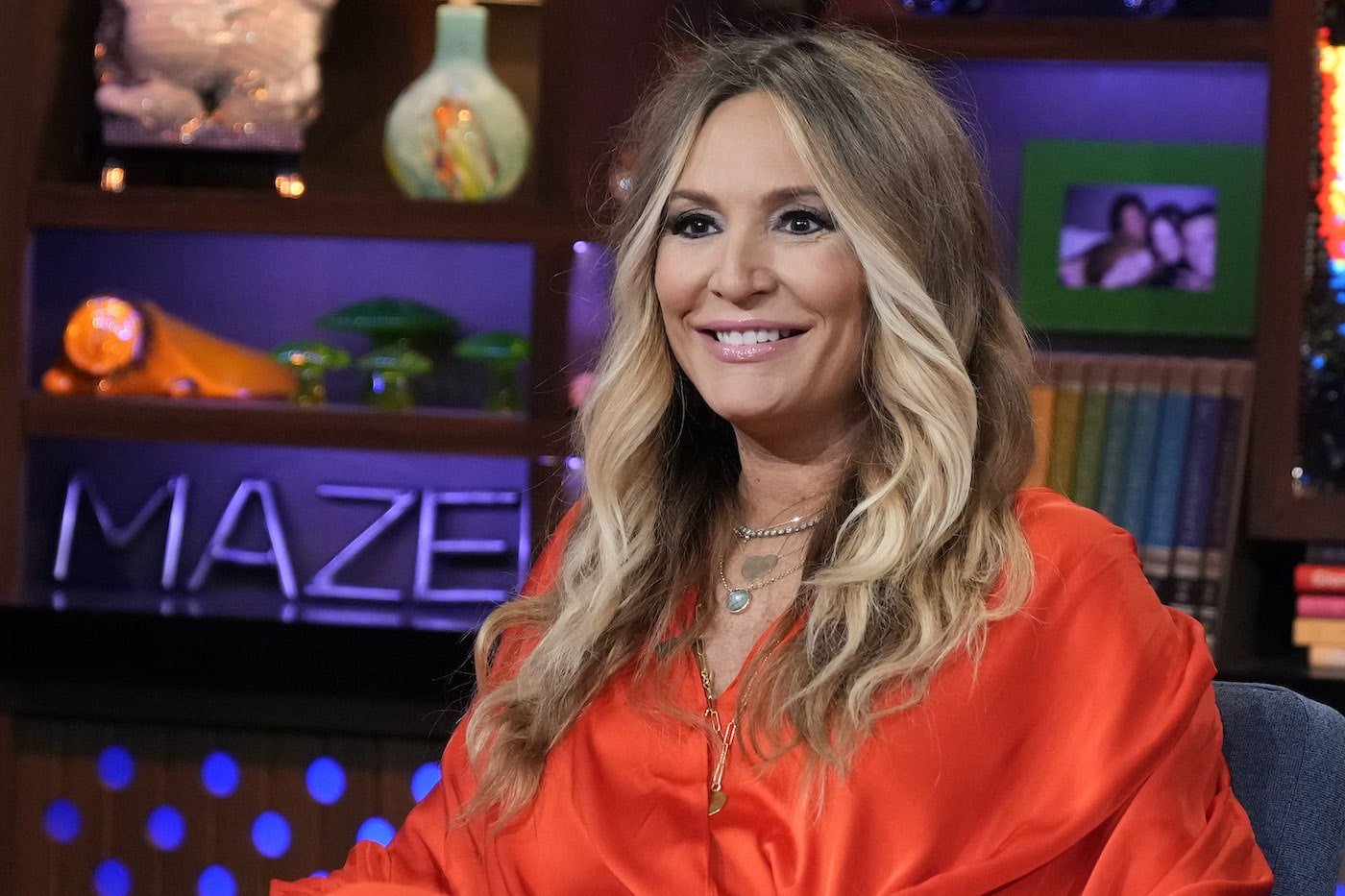 Kate Chastain from 'Below Deck' smiles on 'WWHL'