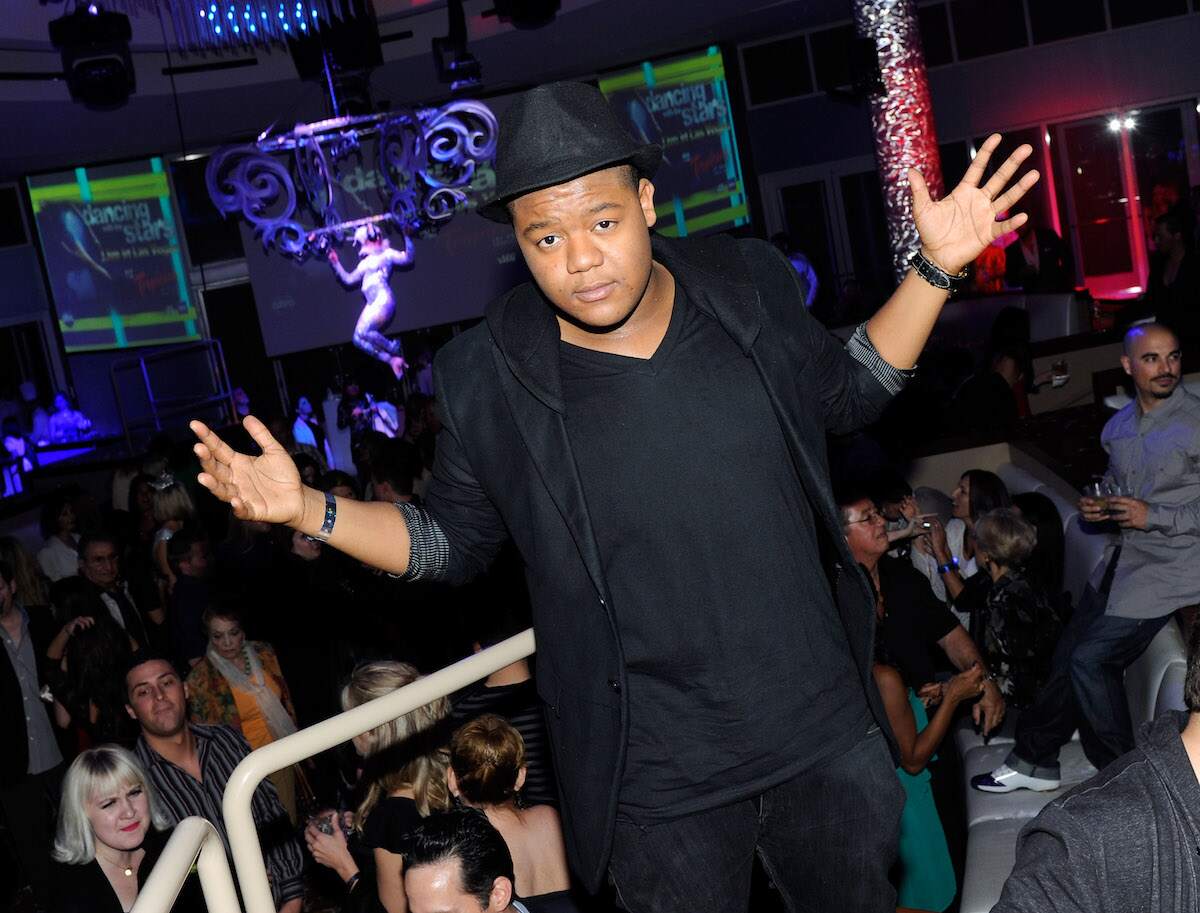 Kyle Massey partying