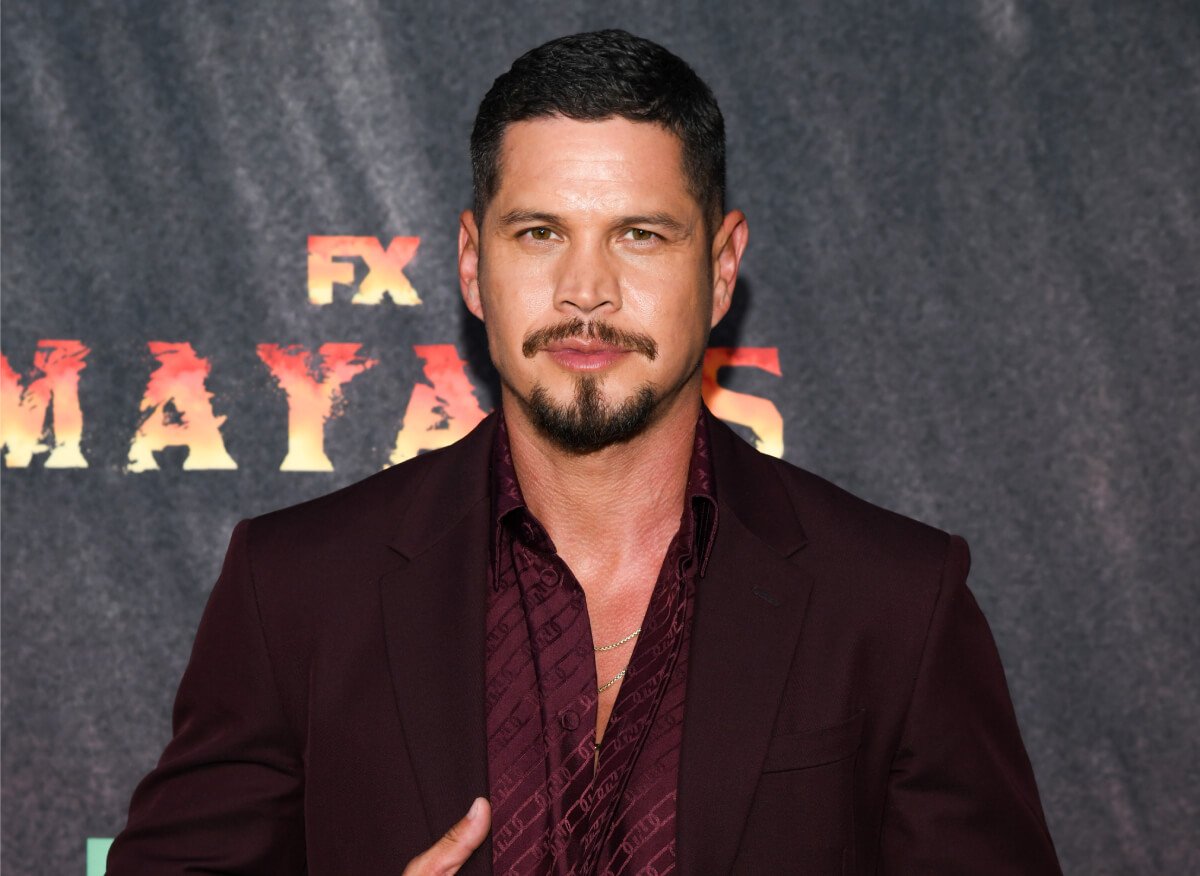 JD Pardo arrives at the Season 4 Premiere of FX's "Mayans M.C." at Goya Studios on April 18, 2022 in Los Angeles, California
