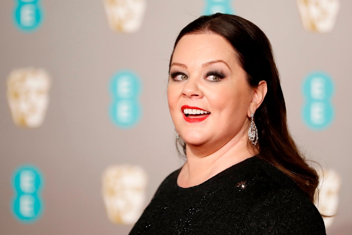 Melissa McCarthy poses on the red carpet upon arrival at the BAFTA British Academy Film Awards at the Royal Albert Hall in London on February 10, 2019. Melissa McCarthy played Sookie St. James on 'Gilmore GIrls'