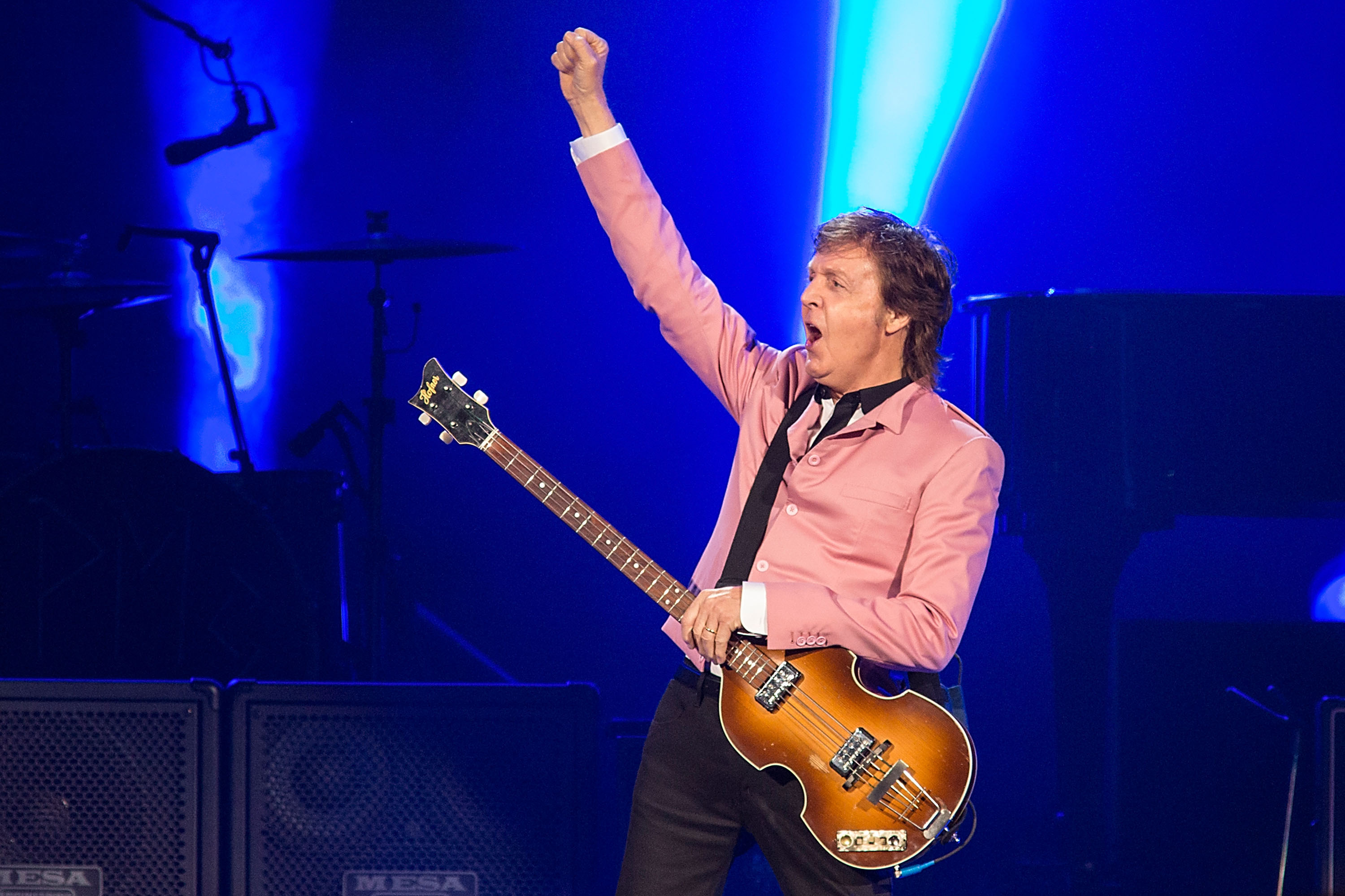 Paul McCartney performs at The Frank Erwin Center in Austin, Texas