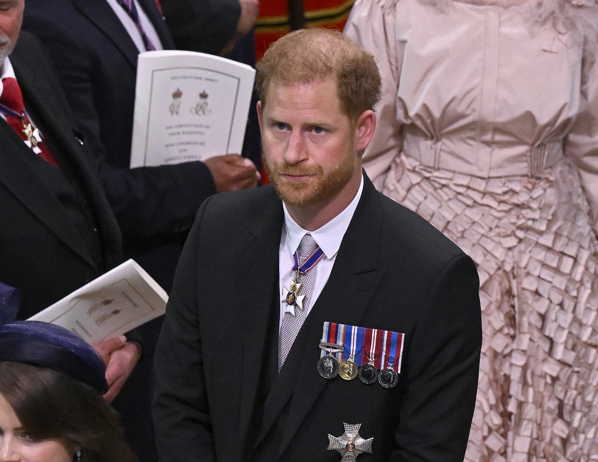 during the Coronation of King Charles III and Queen Camilla