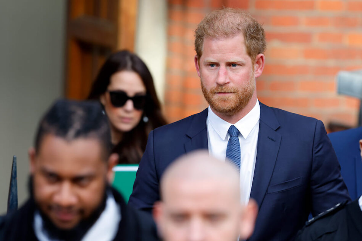 Prince Harry, who mentioned King Charles 'Tampongate' in a witness statement, attends a court hearing