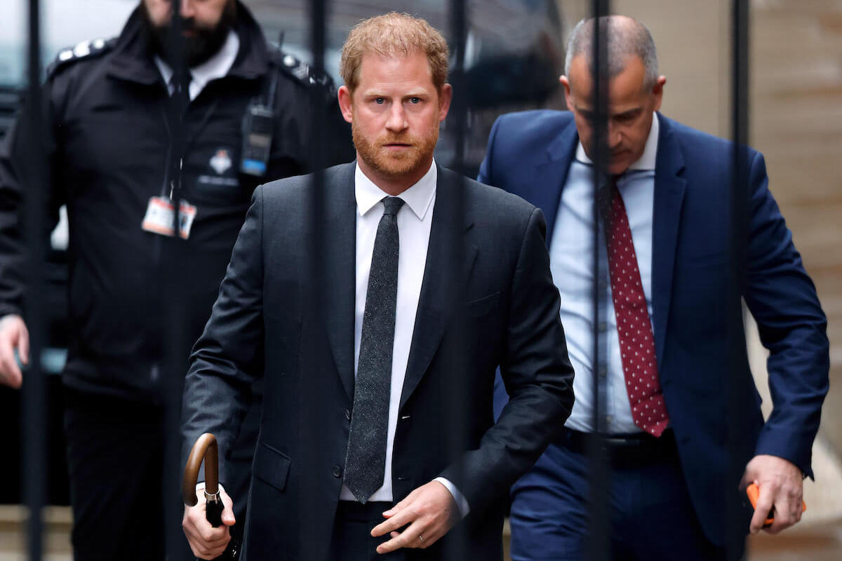 Prince Harry, whom King Charles could help with his U.K. security issue, arrives at a London court
