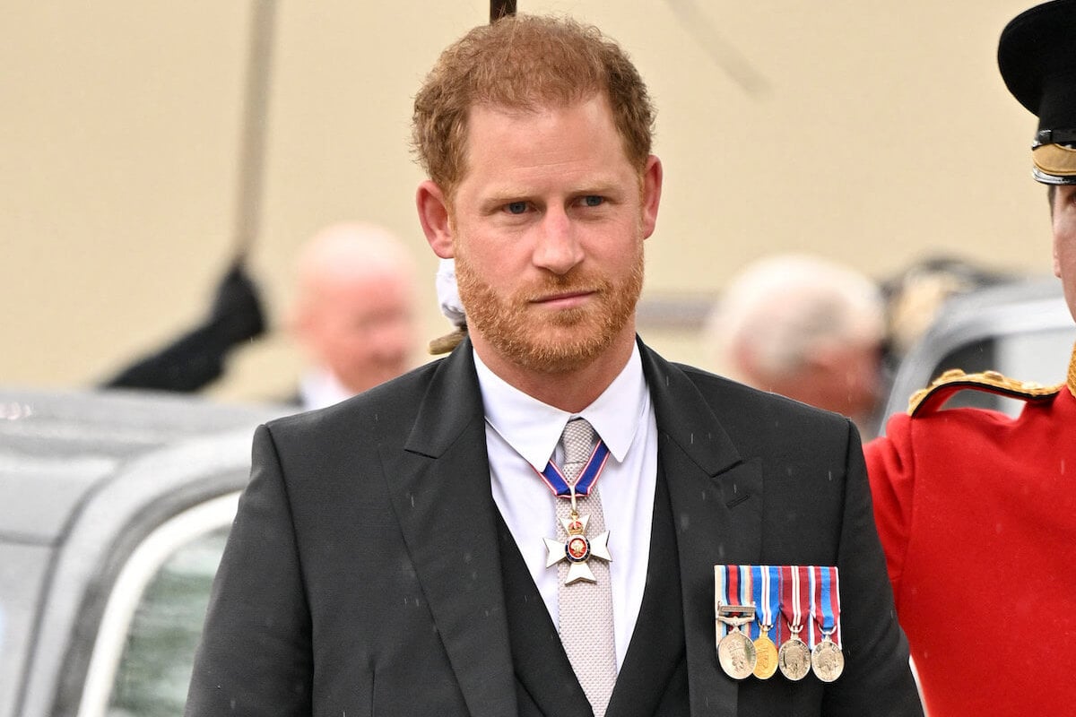 Prince Harry, whose 'Spare' ghostwriter revealed his reaction to a comment from Princess Diana's biographer regarding King Charles and 'Spare', looks on