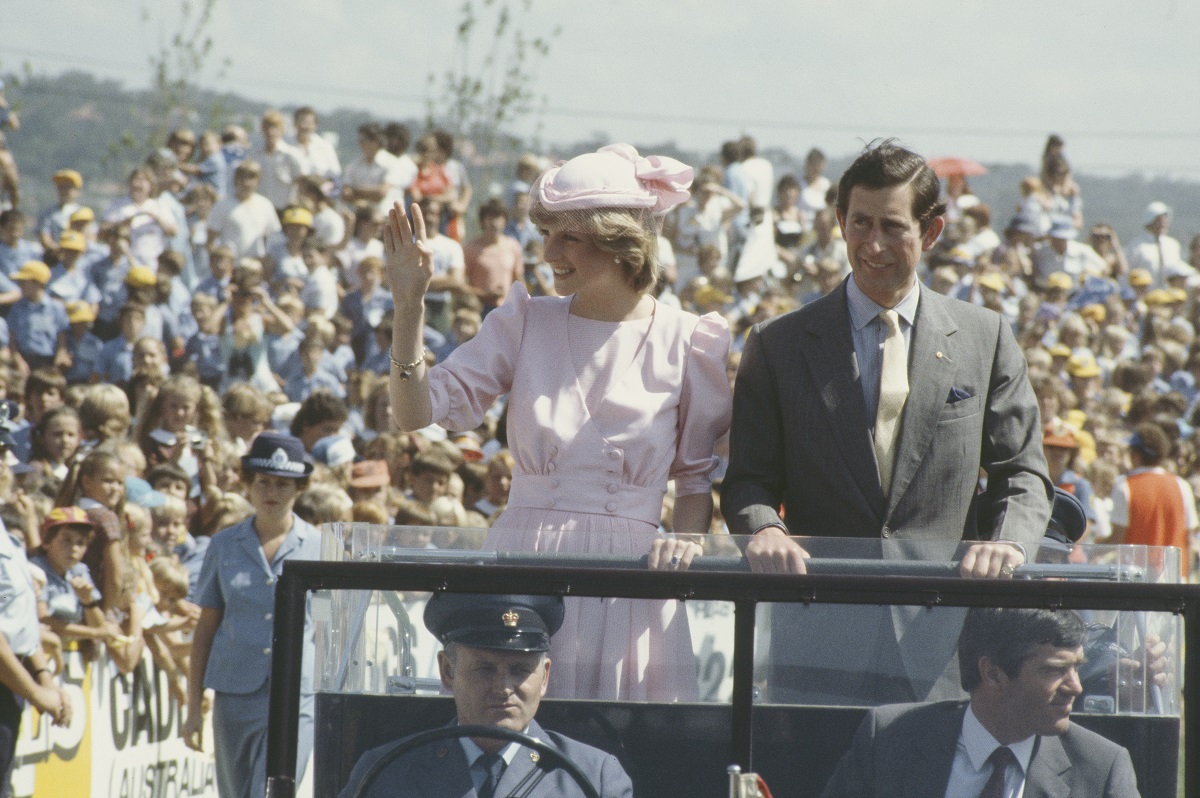 Princess Diana and Prince Charles visit Newcastle during their tour of Australia