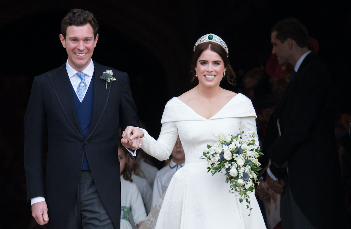 Princess Eugenie and Jack Brooksbank at their wedding in 2018