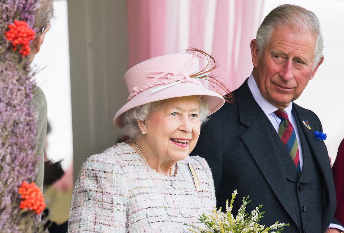 Queen Elizabeth, who called the pearls on the Imperial State Crown 'sad,' stands with King Charles, who wore the crown to his coronation