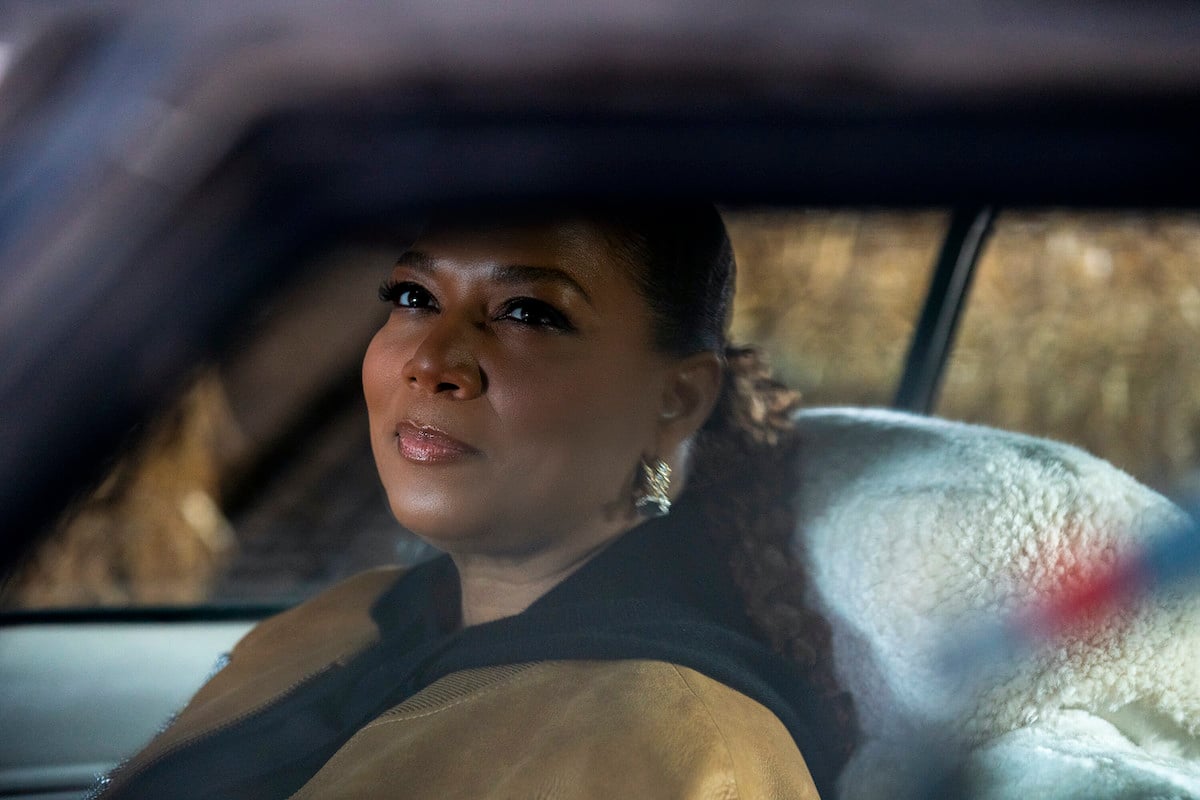 Queen Latifah as Robyn McCall, sitting in a car, in 'The Equalizer' Season 3 Episode 17 on CBS