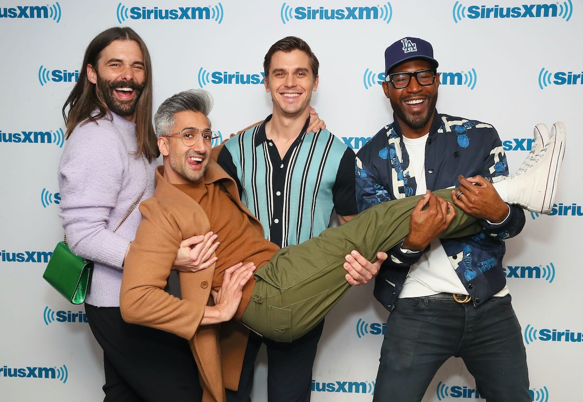 'Queer Eye' cast members Jonathan Van Ness, Tan France, Antoni Porowski and Karamo Brown