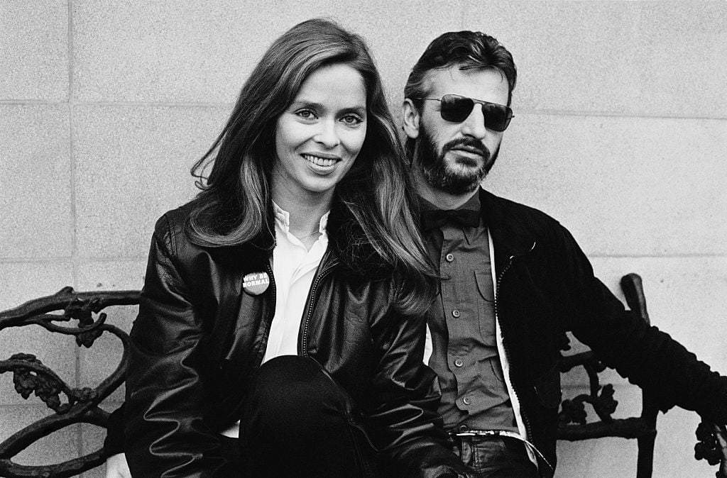 Ringo Starr with wife Barbara Bach