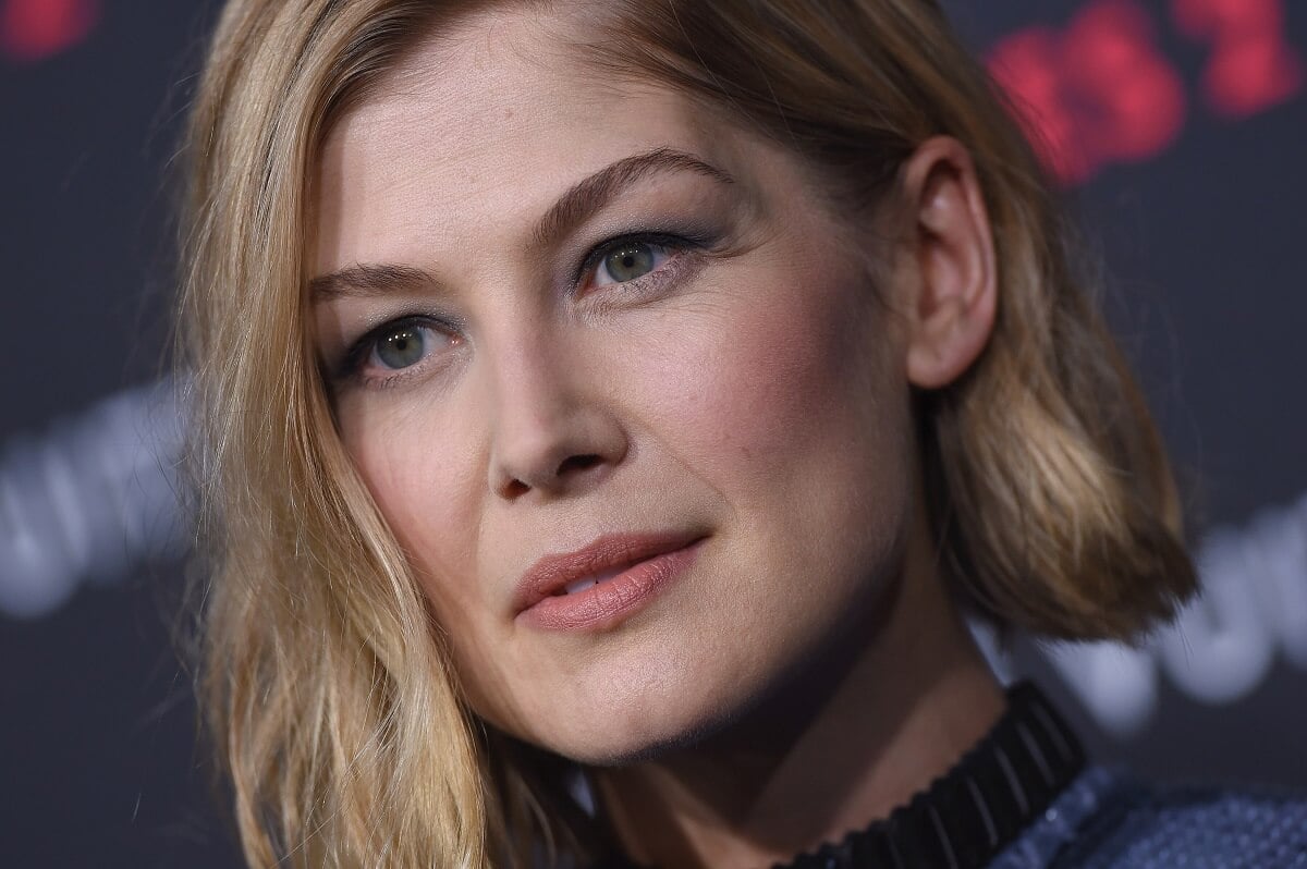 Rosamund Pike attending the Louis Vuitton 'Series 2' The Exhibition.