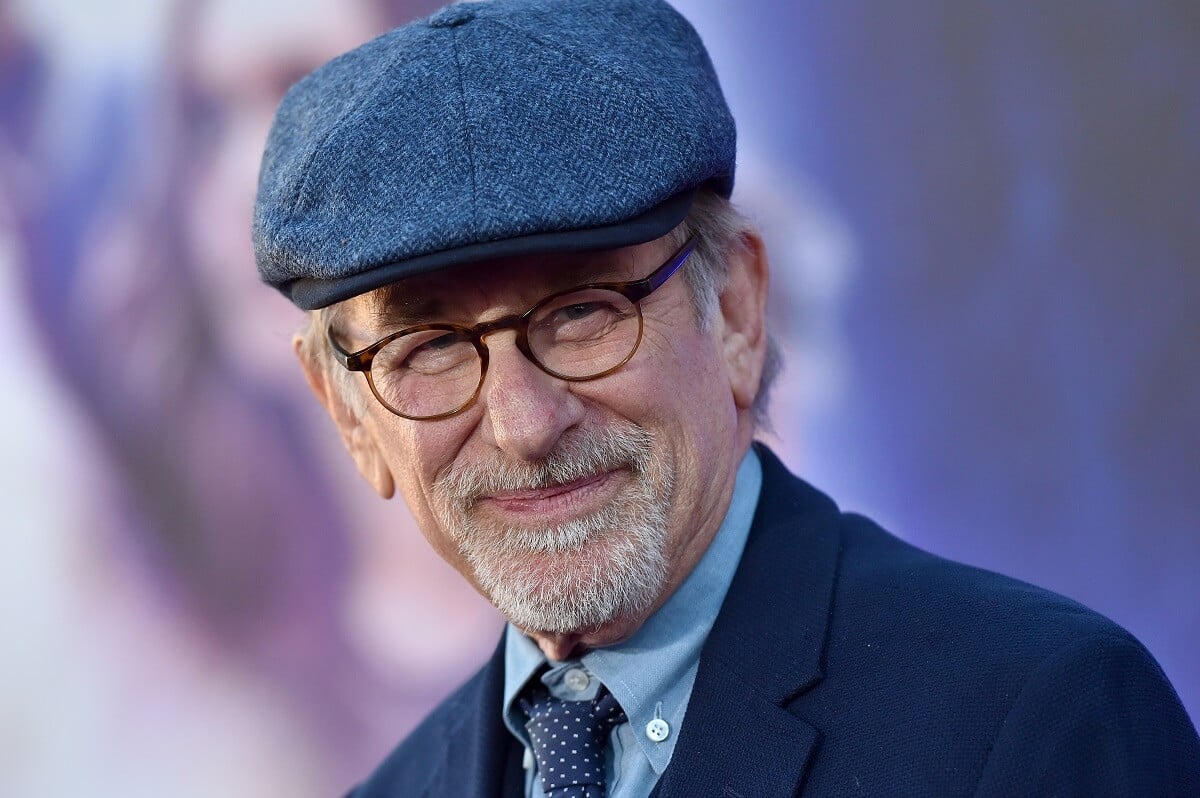 Steven Spielberg at the 'Ready Player One' premiere.