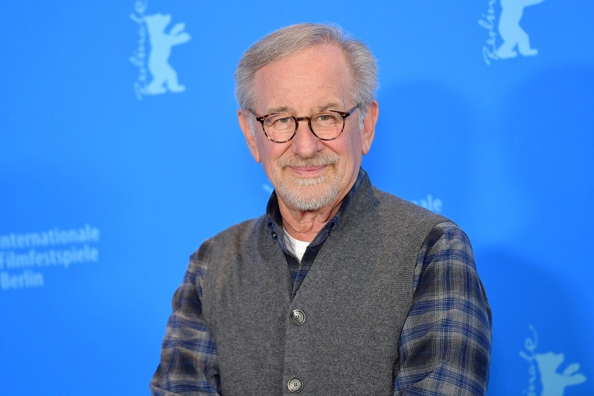 Steven Spielberg attending the premiere for 'The Fablemans'.