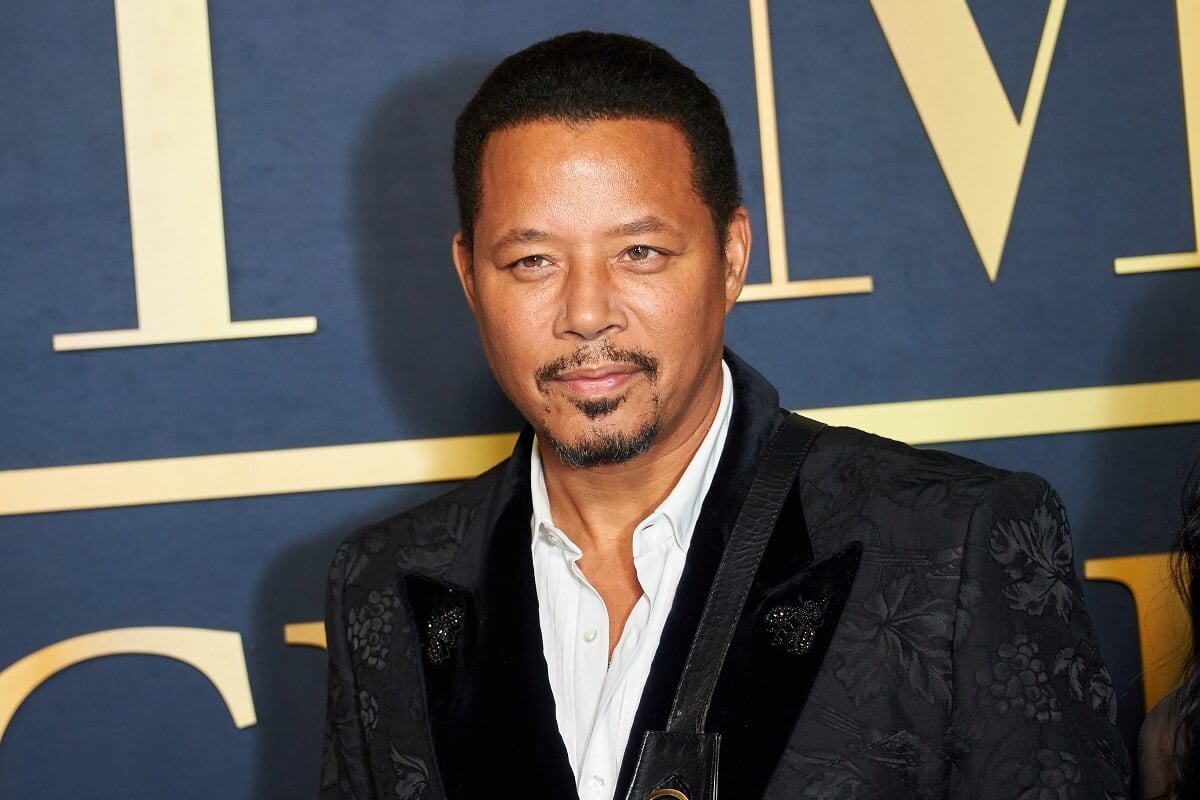 Terrence Howard posing at 'The Best Man: The Final Chapters' premiere.