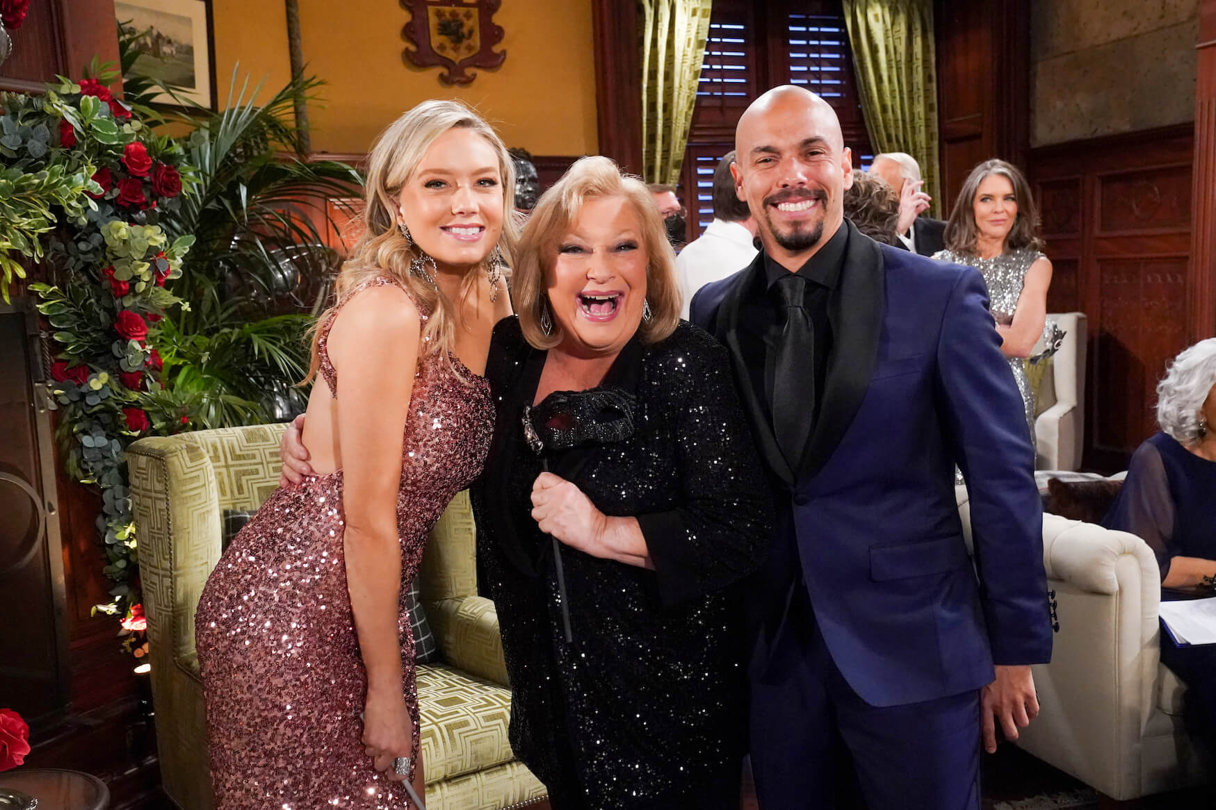 Melissa Ordway, Beth Maitland, and Bryton James from 'The Young and the Restless'