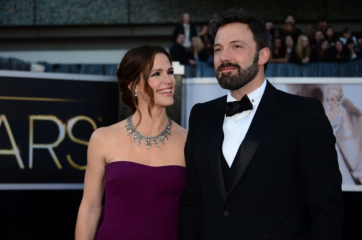 Ben Affleck and Jennifer Garner at the Oscars.