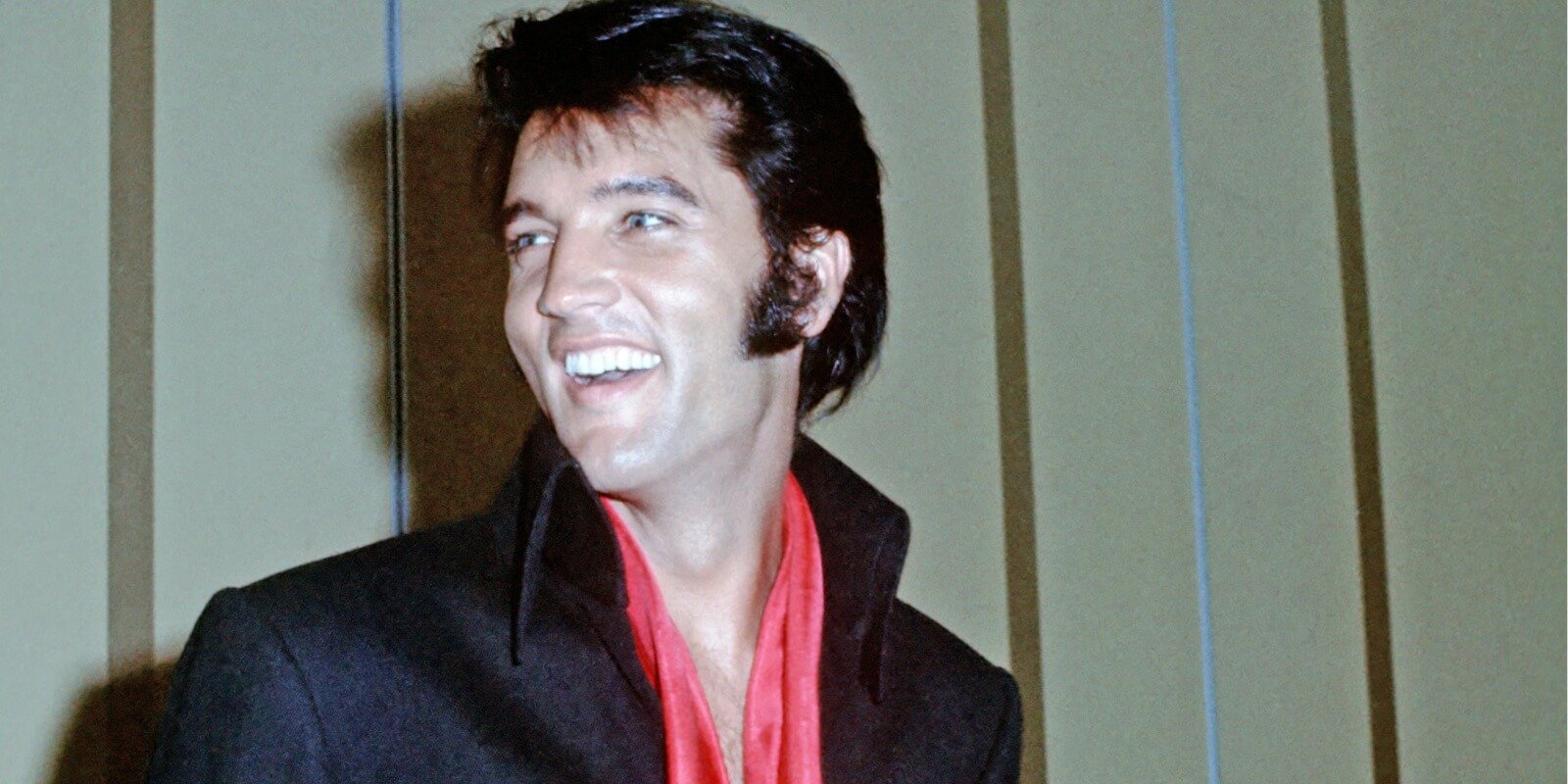 Elvis Presley photographed in Las Vegas in the summer of 1969.