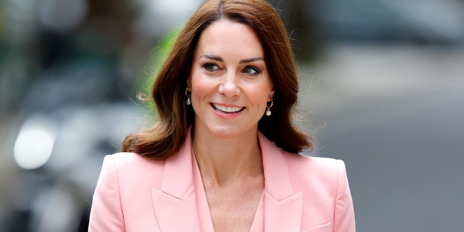 Kate Middleton appears at the Foundling Museum to meet those with lived experience of the care system, foster carers and adoptive parents to hear about their experiences on May 25, 2023.