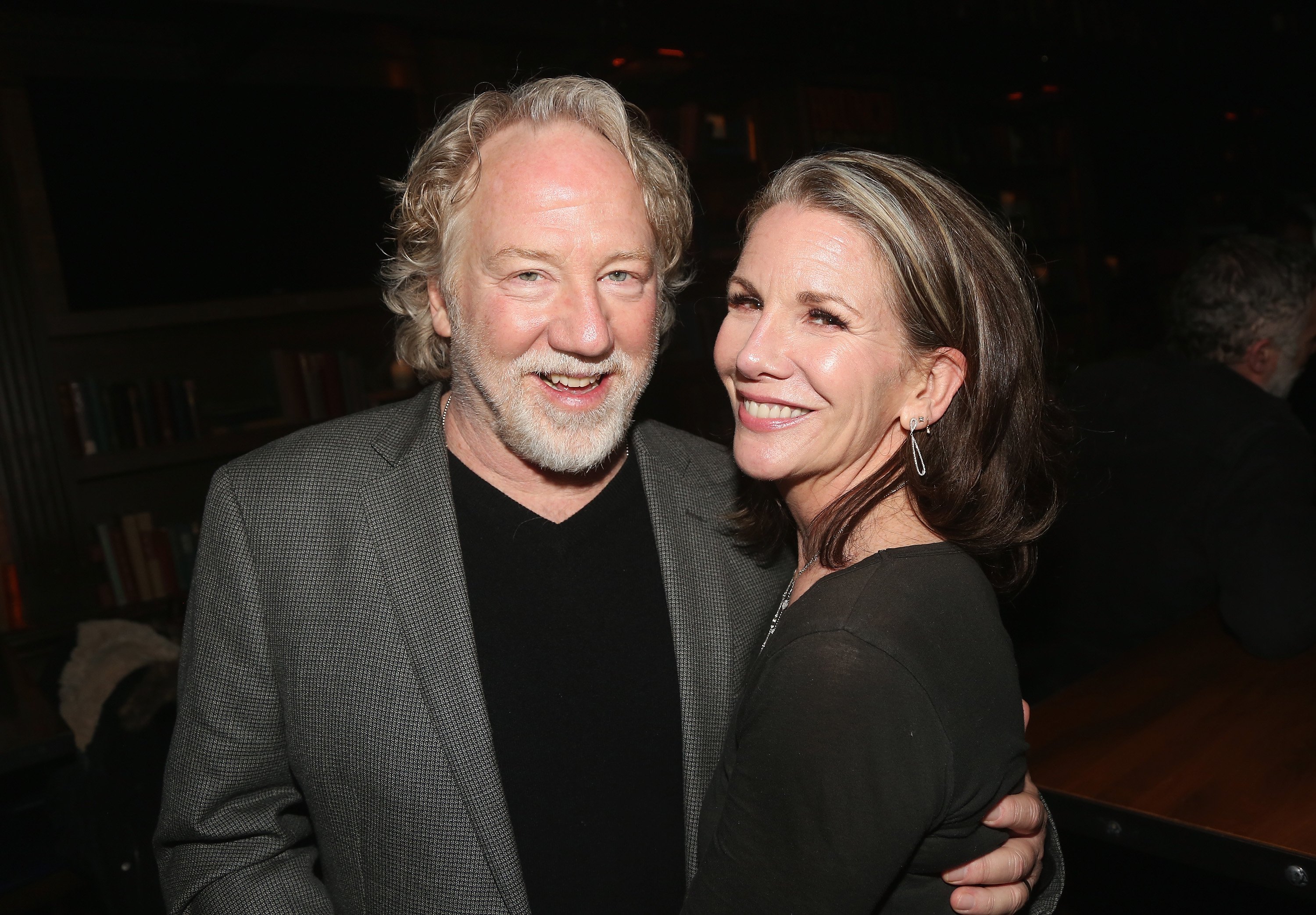 Timothy Busfield and Melissa Gilbert in New York City