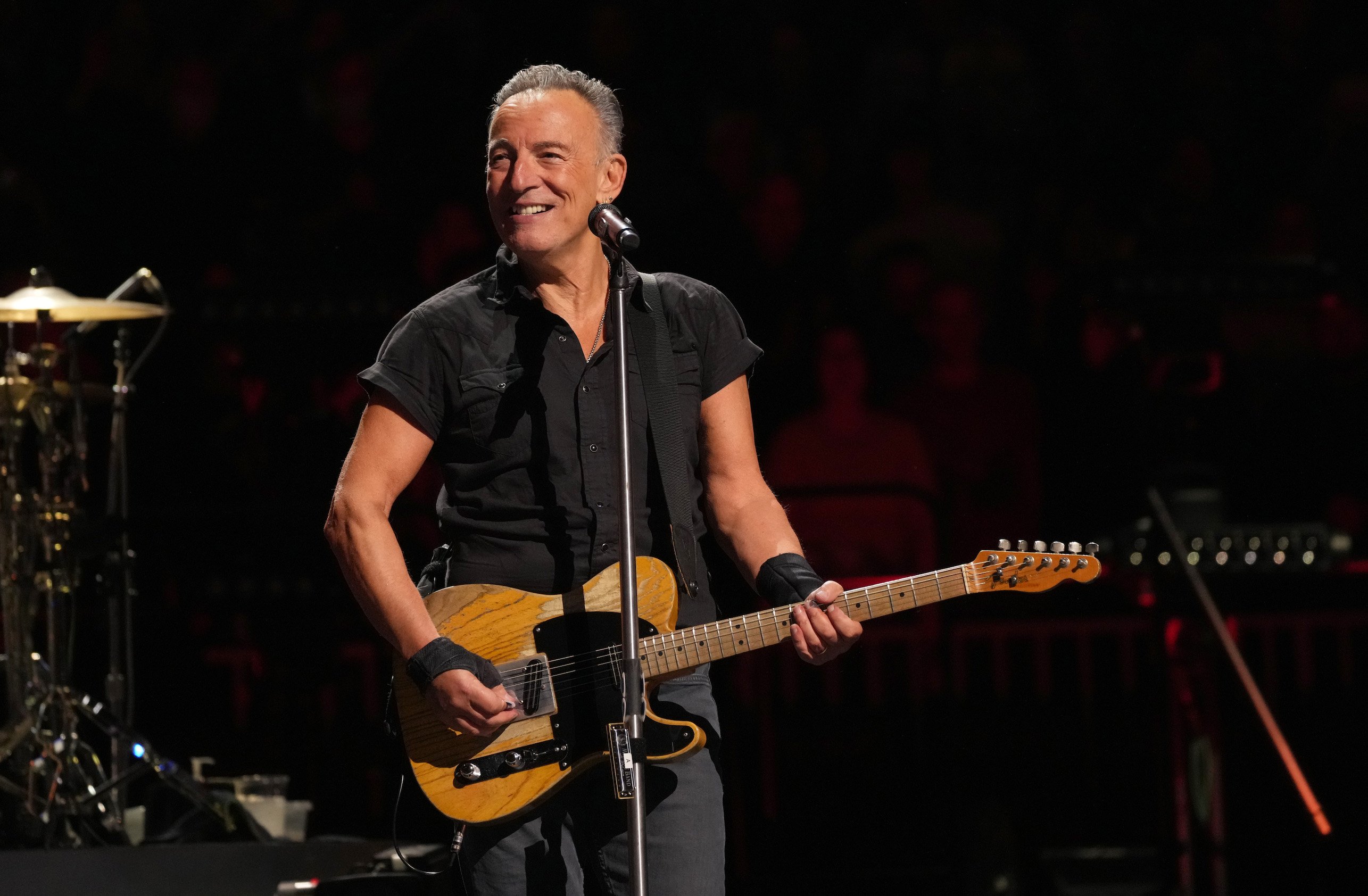 Bruce Springsteen performs at TD Garden in Boston, Massachusetts, in 2023