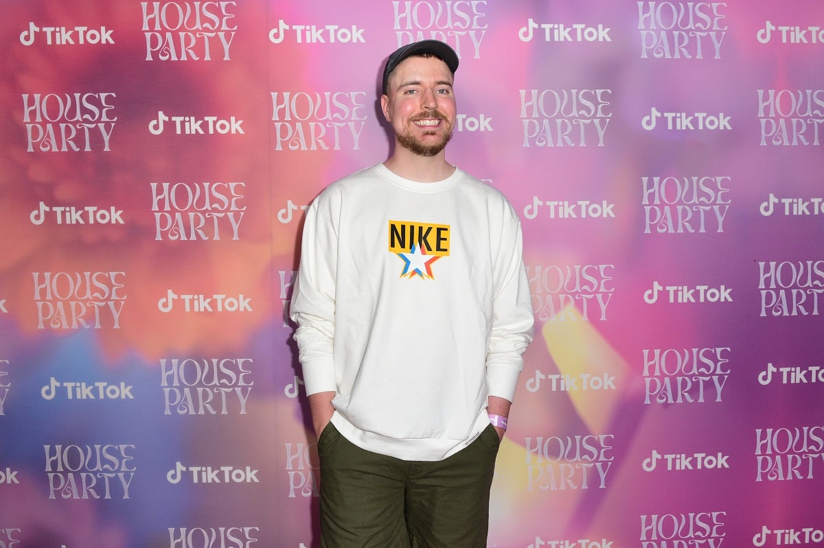 Jimmy Donaldson, better known as Mr. Beast, attends TikTok House Party at VidCon 2022